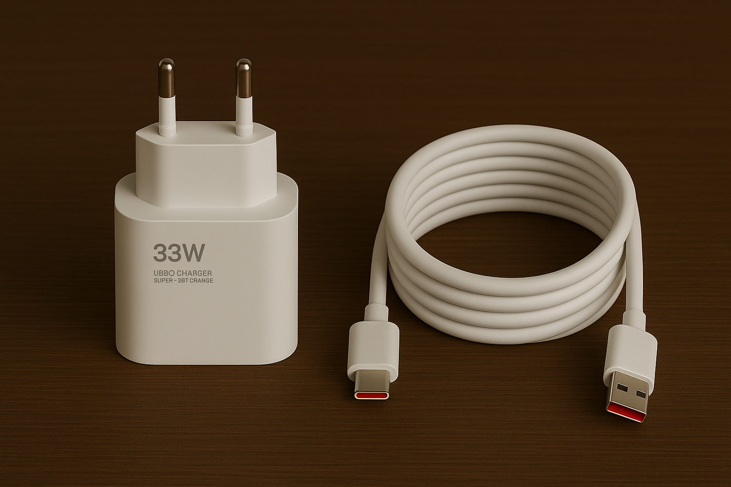 Chargeur Xiaomi 33W USB-C Charge rapide <br> Adapteur + Câble Type-C 6A