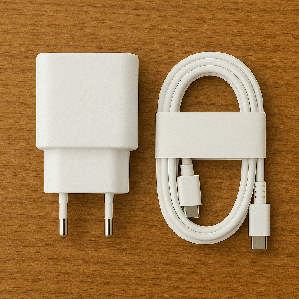 Chargeur Samsung 25W USB-C <br> Adaptateur + Câble